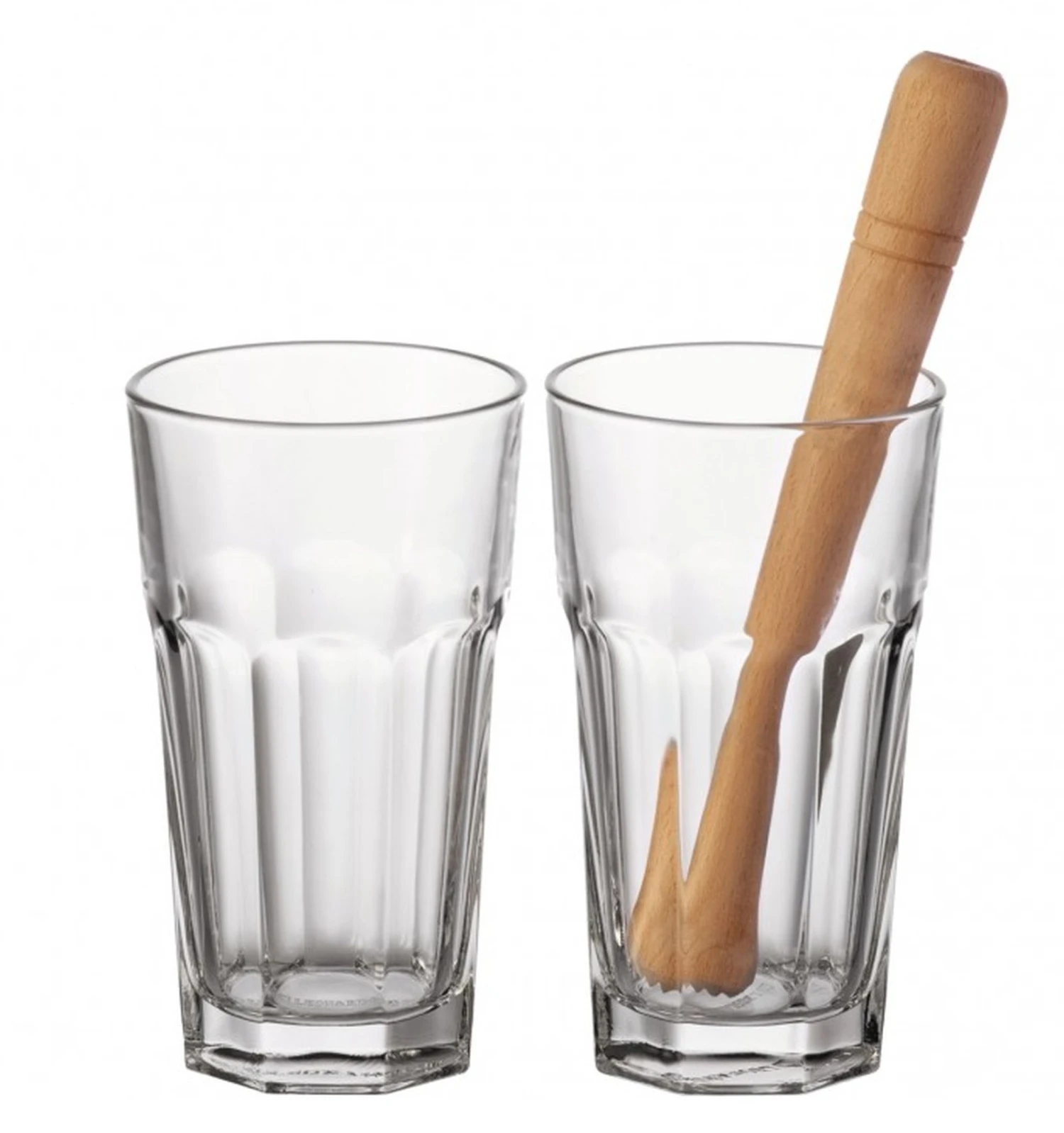 Leonardo Cocktailglazen - 540 Ml + Crusher 1 Leonardo Cocktailglazen - 540 Ml + Crusher