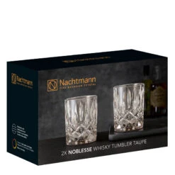 Nachtmann Whiskey Glazen Noblesse - Taupe - 295 Ml - 2 Stuks 7 Nachtmann Whiskey Glazen Noblesse - Taupe - 295 Ml - 2 Stuks -Alessi Verkoopwinkel 104242 nachtmann noblesse taupe whisky 3