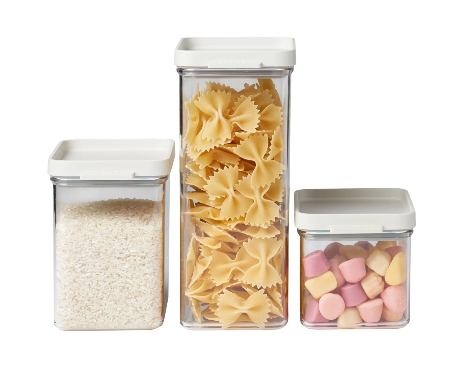 Mepal Bewaardoos Omnia Nordic White 3-Delig 1 Mepal Bewaardoos Omnia Nordic White 3-Delig