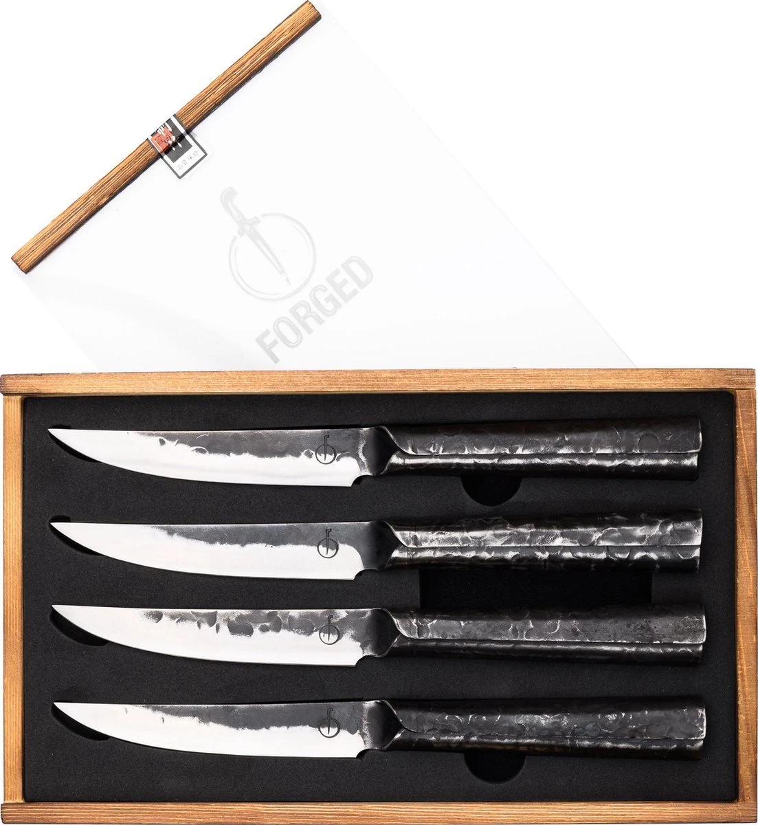 Forged Steakmessen Brute - 4 Stuks 3 Forged Steakmessen Brute - 4 Stuks - Afbeelding 3