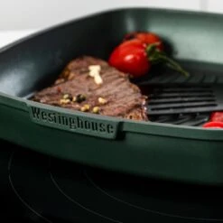 Westinghouse Pannenset Performance (Wokpan + Grillpan) ø 28 Cm - Groen - Inductie En Alle Andere Warmtebronnen 12 Westinghouse Pannenset Performance (Wokpan + Grillpan) ø 28 Cm - Groen - Inductie En Alle Andere Warmtebronnen -Alessi Verkoopwinkel 1200x1200 40