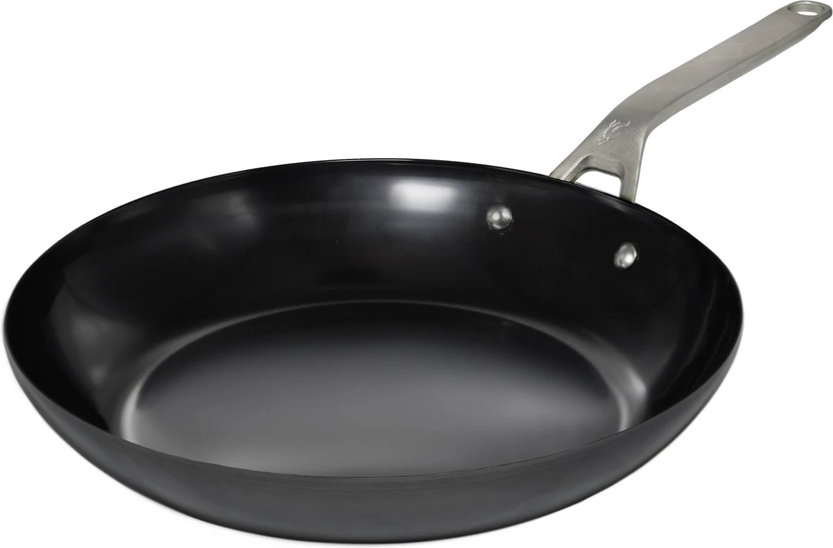 Saveur Selects Koekenpan - Carbon Steel - ø 30 Cm - Zonder Anti-aanbaklaag 1 Saveur Selects Koekenpan - Carbon Steel - ø 30 Cm - Zonder Anti-aanbaklaag