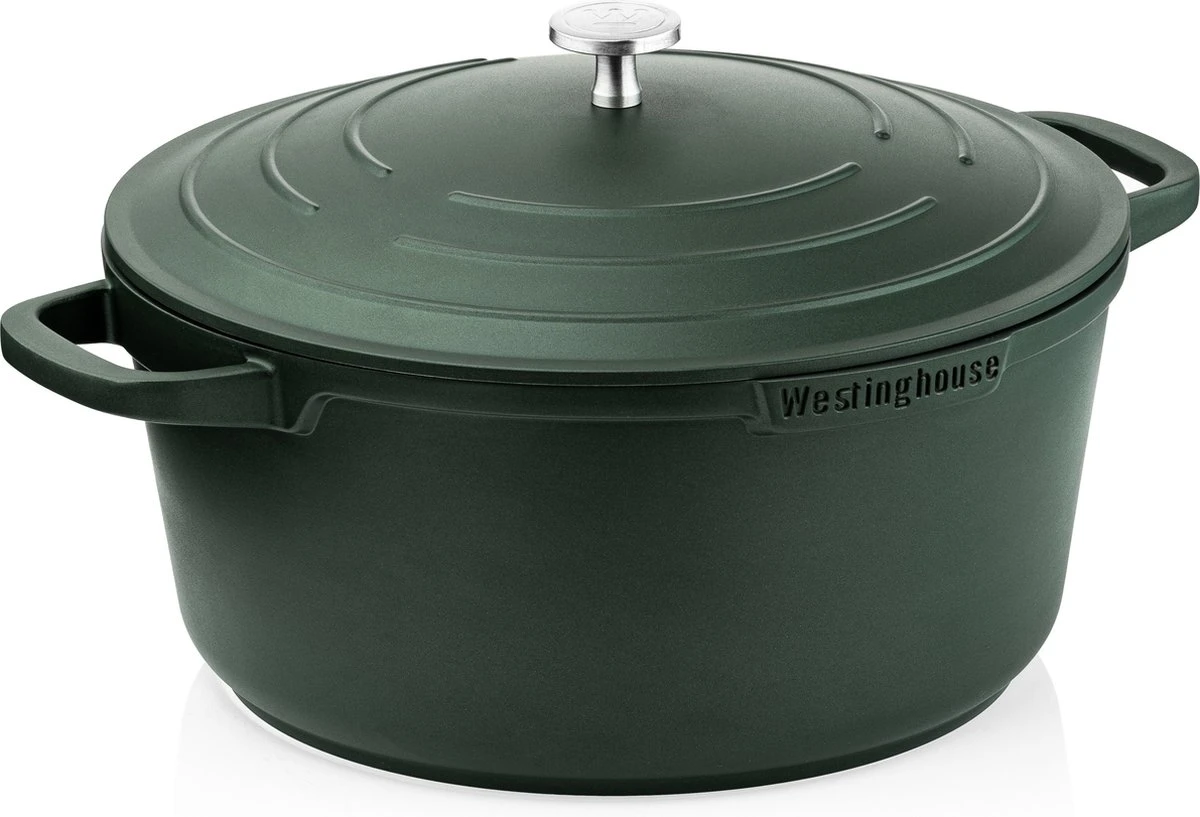 Westinghouse Pannenset Performance (Braadpan + Hapjespan) ø 28 Cm - Groen - Inductie En Alle Andere Warmtebronnen 9 Westinghouse Pannenset Performance (Braadpan + Hapjespan) ø 28 Cm - Groen - Inductie En Alle Andere Warmtebronnen - Afbeelding 9