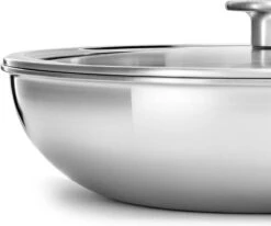 KitchenAid Wokpan - Multi-Ply RVS - ø 28 Cm / 3.6 Liter 8 KitchenAid Wokpan - Multi-Ply RVS - ø 28 Cm / 3.6 Liter -Alessi Verkoopwinkel 1200x999