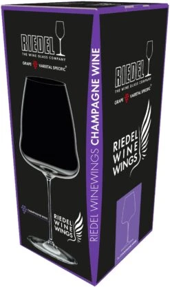 Riedel Champagneglas Winewings 7 Riedel Champagneglas Winewings -Alessi Verkoopwinkel 123400028 packaging xxug73WG