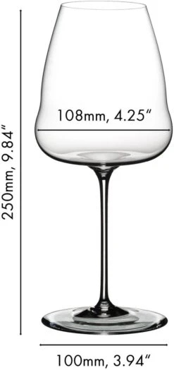 Riedel Witte Wijnglas Winewings - Sauvignon Blanc 6 Riedel Witte Wijnglas Winewings - Sauvignon Blanc -Alessi Verkoopwinkel 123400033 dimensions JA1hRfUg