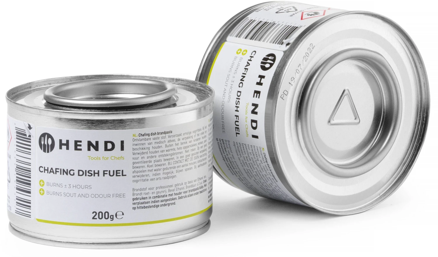 Hendi Brandpasta Voor Chafing Dish - 200 Gram - 72 Stuks 1 Hendi Brandpasta Voor Chafing Dish - 200 Gram - 72 Stuks