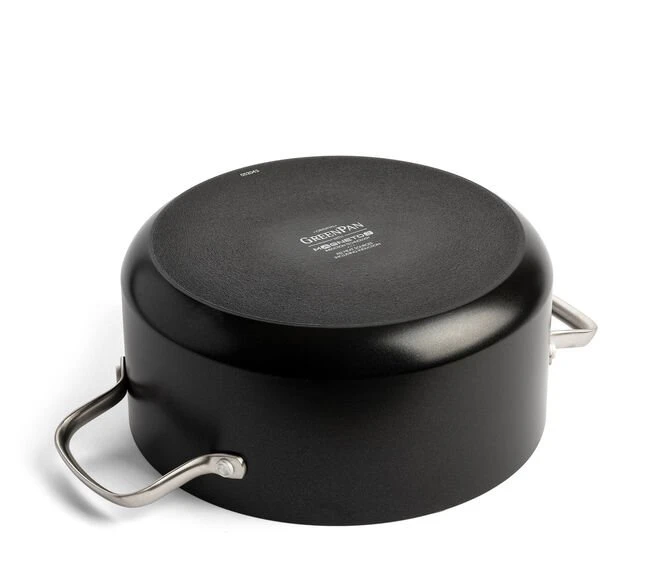 GreenPan Kookpan Met Deksel - Copenhagen - Zwart - ø 20 Cm / 3.3 Liter 3 GreenPan Kookpan Met Deksel - Copenhagen - Zwart - ø 20 Cm / 3.3 Liter - Afbeelding 3