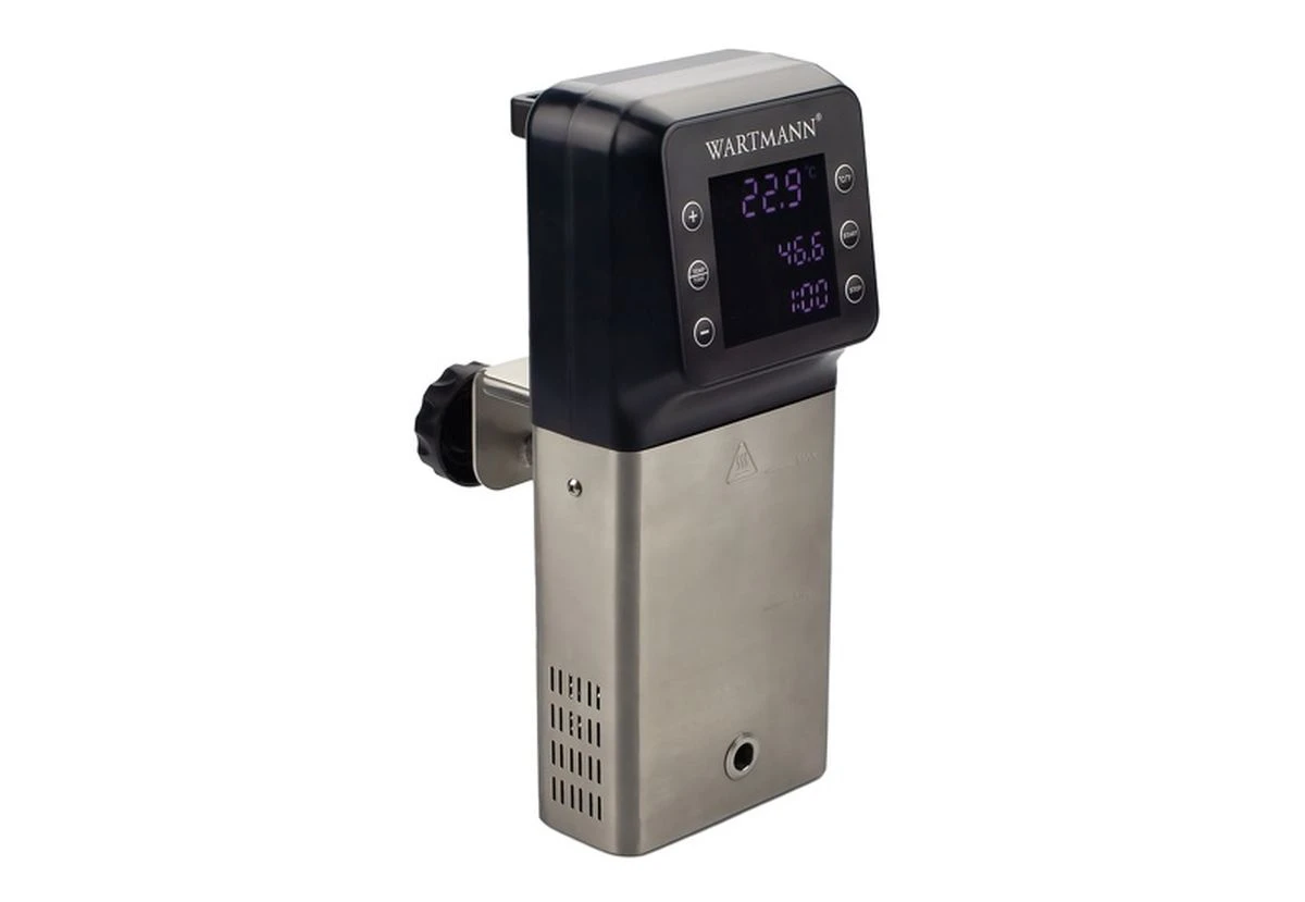 Wartmann Sous Vide Stick Smart - LCD Display - RVS 1 Wartmann Sous Vide Stick Smart - LCD Display - RVS