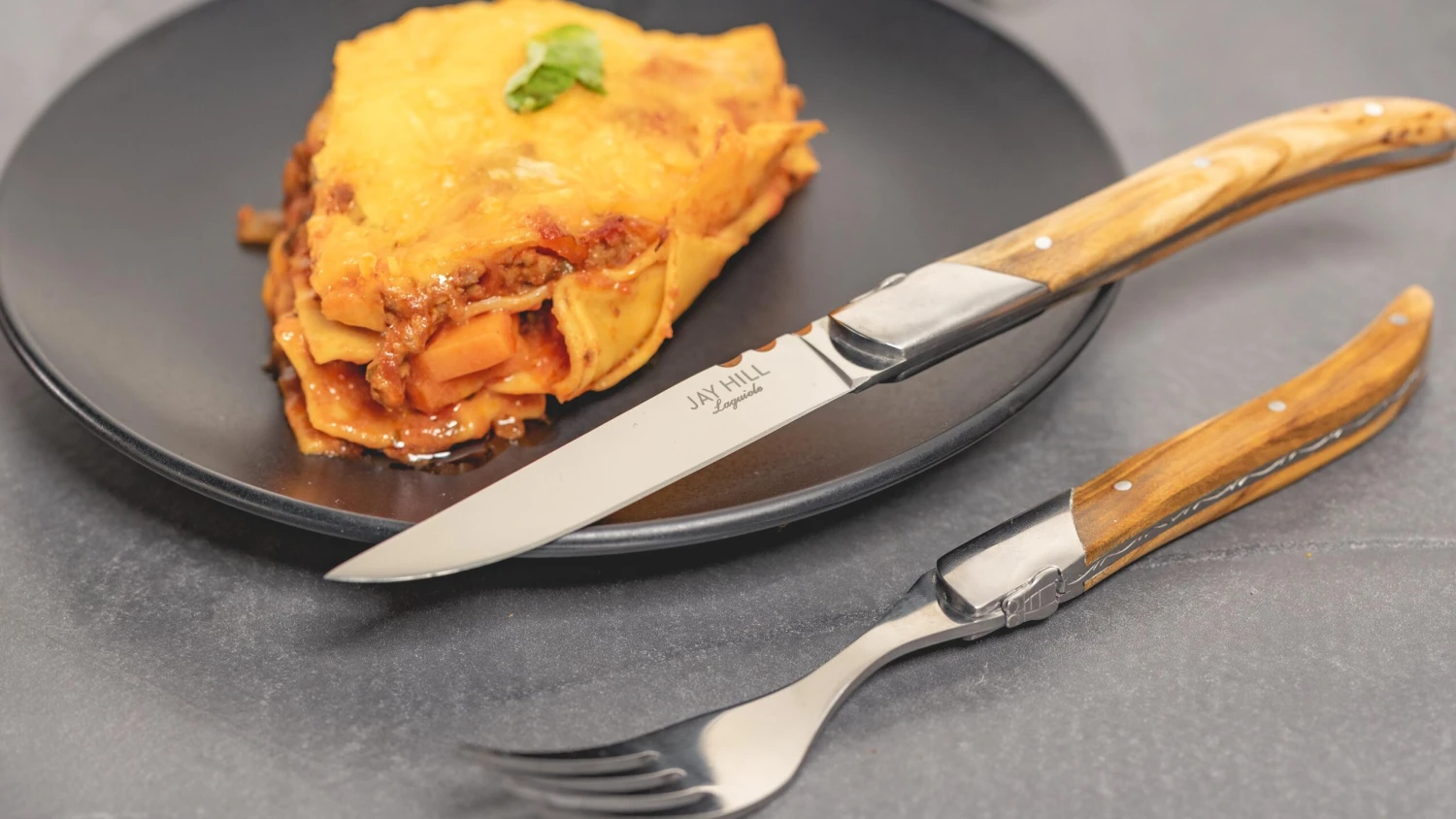 Jay Hill Steakvorken Laguiole - Olijfhout - 6 Stuks 2 Jay Hill Steakvorken Laguiole - Olijfhout - 6 Stuks - Afbeelding 2