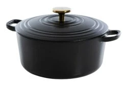 Alessi Verkoopwinkel 36 BK Braadpan Bourgogne - Pitch Black - ø 24 Cm / 4.2 Liter