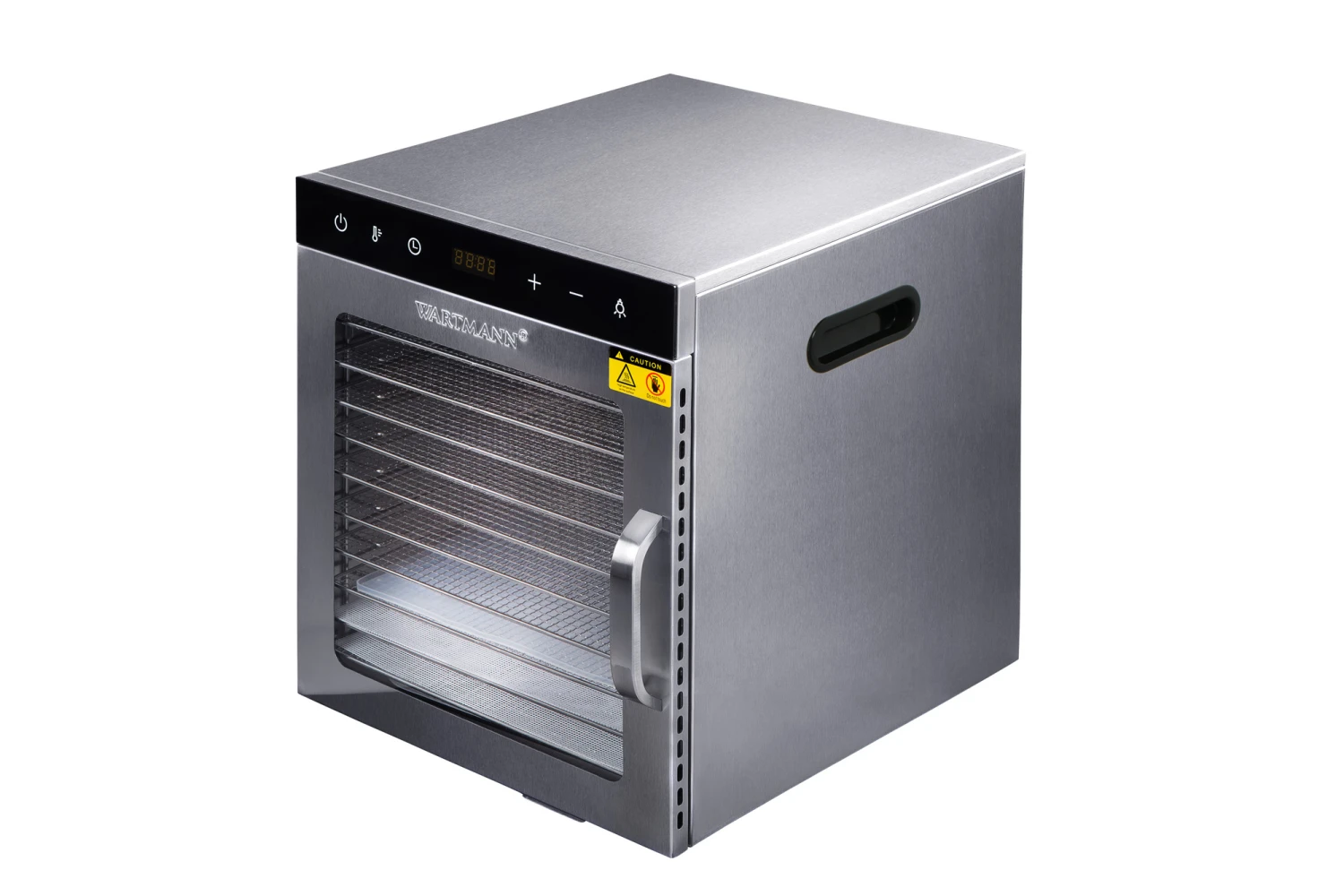 Wartmann Voedseldroger - 10 Laags - Zilver - WM-2110 DH 3 Wartmann Voedseldroger - 10 Laags - Zilver - WM-2110 DH - Afbeelding 3