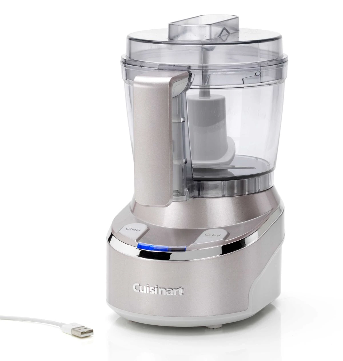Cuisinart Mini Foodprocessor Cordless - RMC100E - 350 W - Draadloos - Frosted Pearl - 900 Ml 1 Cuisinart Mini Foodprocessor Cordless - RMC100E - 350 W - Draadloos - Frosted Pearl - 900 Ml
