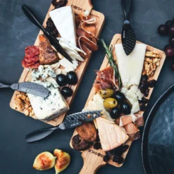 Boska Kaasmessenset Mini Monaco+ Zwart 13 Boska Kaasmessenset Mini Monaco+ Zwart -Alessi Verkoopwinkel 307088 BOSKACheeseKnifeSetMiniMonaco Black 2 2400x