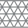 Zone Denmark Pannenonderzetter Triangles - Cool Grey - 24 X 14 Cm