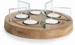 Boska Fondueset Twinkle - 4 Personen - Wit/bruin 8 Boska Fondueset Twinkle - 4 Personen - Wit/bruin -Alessi Verkoopwinkel 340031 LIFE Candle Light Fondue Twinkle. kopie