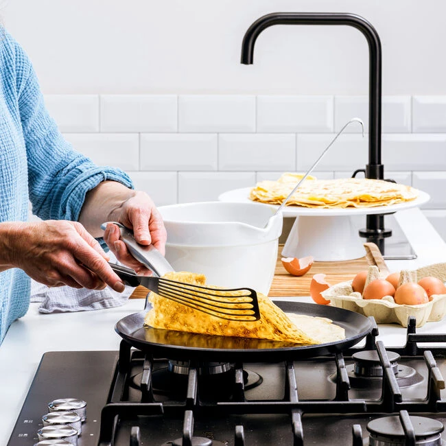 GreenPan Pannenkoekenpan Copenhagen - Zwart - ø 28 Cm - Keramische Anti-aanbaklaag 4 GreenPan Pannenkoekenpan Copenhagen - Zwart - ø 28 Cm - Keramische Anti-aanbaklaag - Afbeelding 4