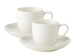Alessi Verkoopwinkel 10 Villeroy & Boch Kopjes Met Schotel For Me - 2 Stuks