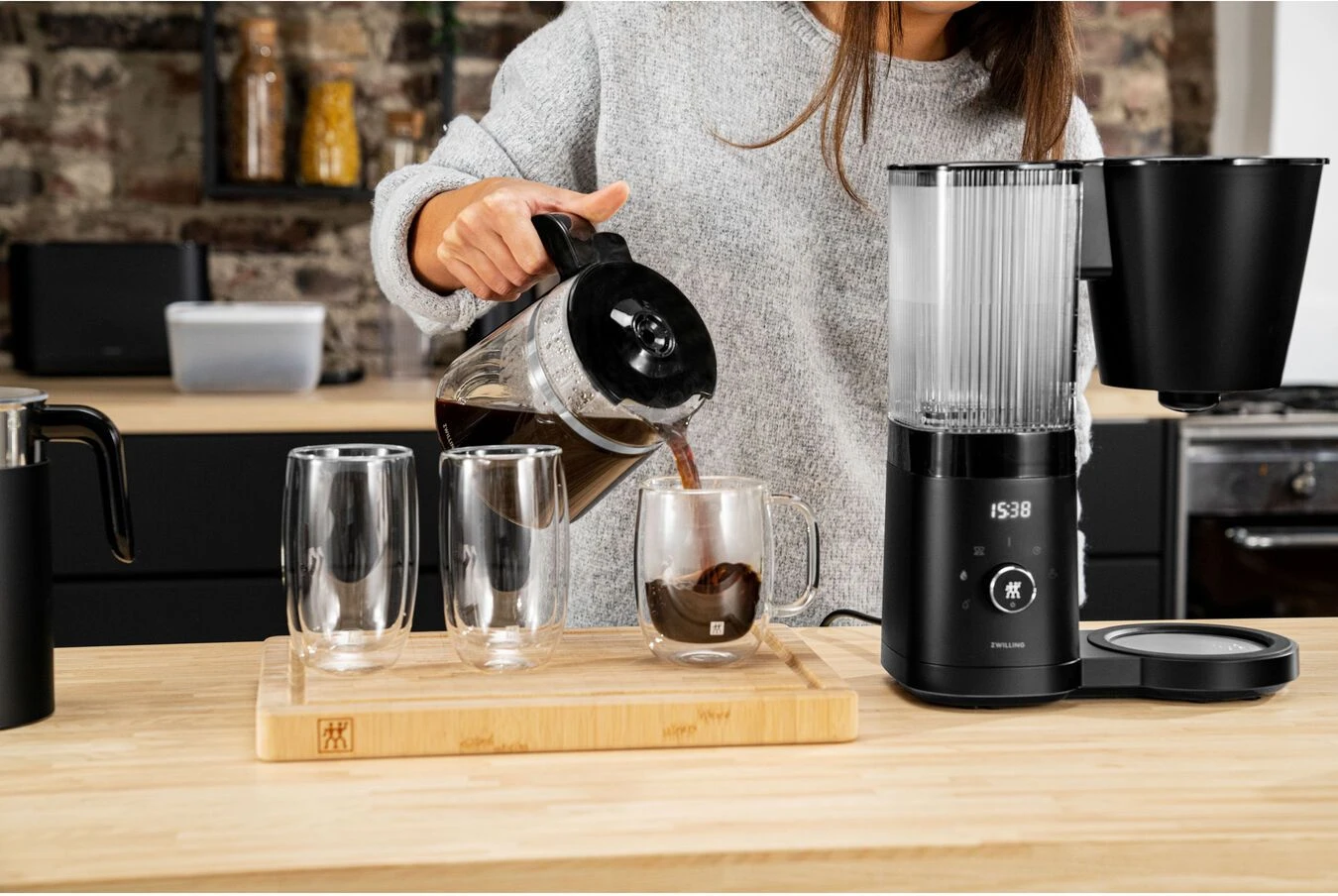 Zwilling Filter-koffiezetapparaat Enfinigy Zwart 1.5 Liter 6 Zwilling Filter-koffiezetapparaat Enfinigy Zwart 1.5 Liter - Afbeelding 6