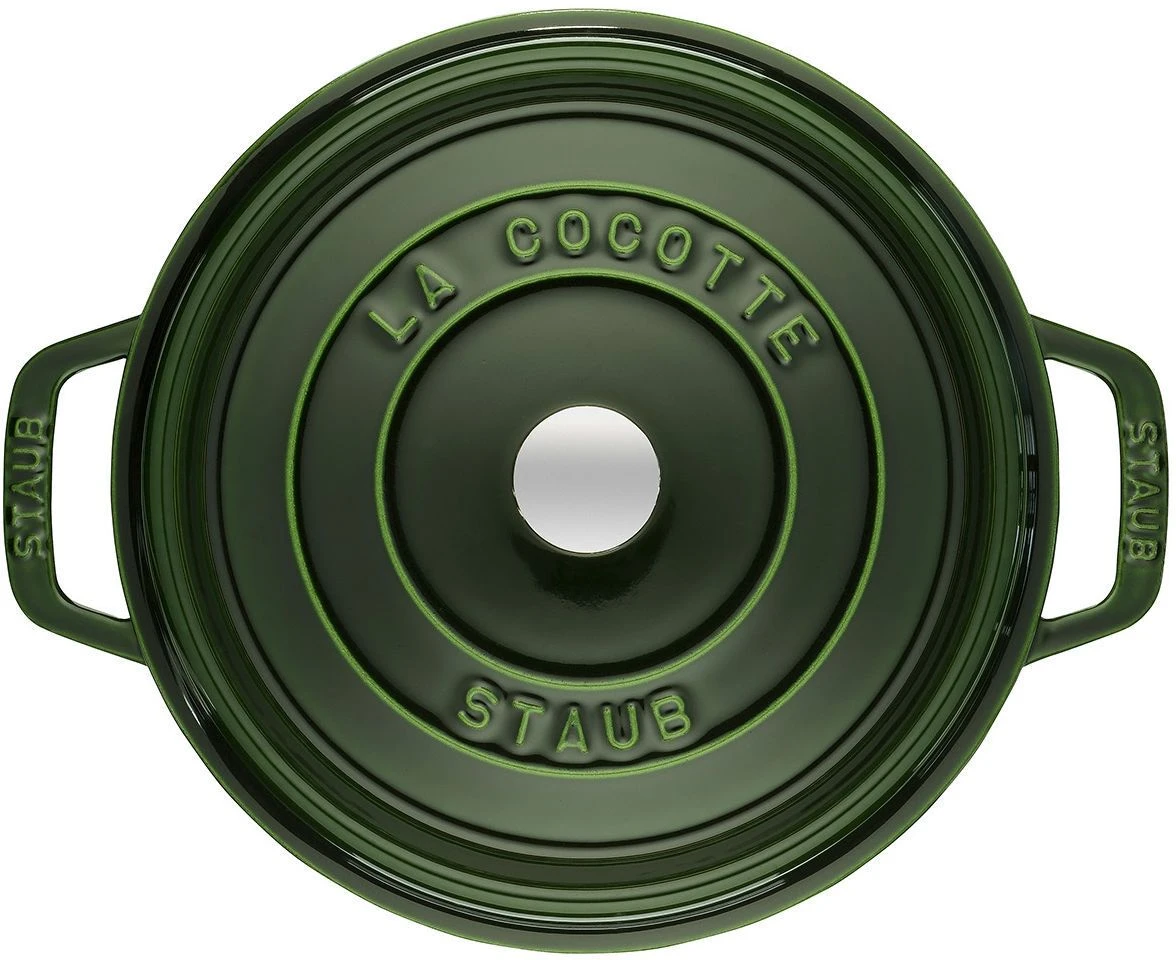 Staub Braadpan / Cocotte - Basilicum - ø 28 Cm / 6.7 Liter 2 Staub Braadpan / Cocotte - Basilicum - ø 28 Cm / 6.7 Liter - Afbeelding 2