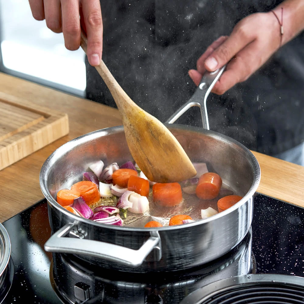 Demeyere Hapjespan Industry 5 - ø 24 Cm / 2.8 Liter + Deksel 6 Demeyere Hapjespan Industry 5 - ø 24 Cm / 2.8 Liter + Deksel - Afbeelding 6