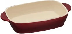 Resto Kitchenware Ovenschaal Fornax - Rood - 39 X 23 Cm / 2.4 Liter