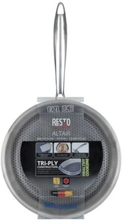 Resto Kitchenware Koekenpan Altair - ø 24 Cm - Standaard Anti-aanbaklaag 23 Resto Kitchenware Koekenpan Altair - ø 24 Cm - Standaard Anti-aanbaklaag -Alessi Verkoopwinkel 4260403577189 12