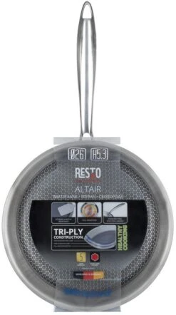 Resto Kitchenware Koekenpan Altair - ø 26 Cm - Standaard Anti-aanbaklaag 23 Resto Kitchenware Koekenpan Altair - ø 26 Cm - Standaard Anti-aanbaklaag -Alessi Verkoopwinkel 4260403577196