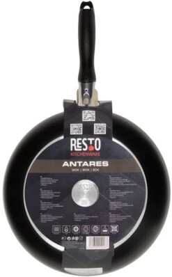 Resto Kitchenware Wokpan Antares - ø 28 Cm - Standaard Anti-aanbaklaag 13 Resto Kitchenware Wokpan Antares - ø 28 Cm - Standaard Anti-aanbaklaag -Alessi Verkoopwinkel 4260709010137 1