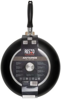 Resto Kitchenware Wokpan Antares - ø 30 Cm - Standaard Anti-aanbaklaag 13 Resto Kitchenware Wokpan Antares - ø 30 Cm - Standaard Anti-aanbaklaag -Alessi Verkoopwinkel 4260709010144 1