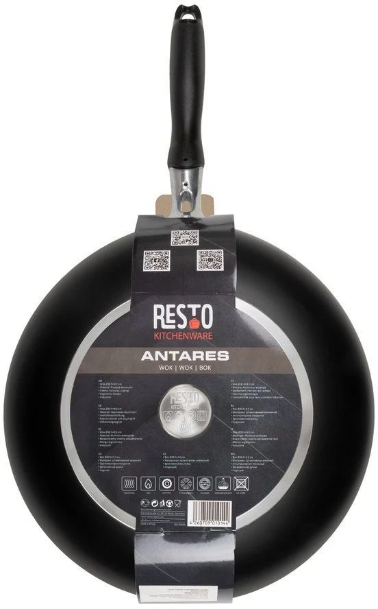 Resto Kitchenware Wokpan Antares - ø 30 Cm - Standaard Anti-aanbaklaag 7 Resto Kitchenware Wokpan Antares - ø 30 Cm - Standaard Anti-aanbaklaag - Afbeelding 7