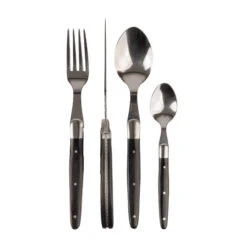 Jay Hill Bestekset Laguiole - Zwart - 24 Delig / 6 Personen 12 Jay Hill Bestekset Laguiole - Zwart - 24 Delig / 6 Personen -Alessi Verkoopwinkel 44 8720812849643 1 2