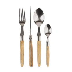 Jay Hill Bestekset Laguiole - Olijfhout - 4-delig 8 Jay Hill Bestekset Laguiole - Olijfhout - 4-delig -Alessi Verkoopwinkel 45 bestek