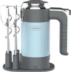 Westinghouse Handmixer Retro Collections - 6 Standen - Blauw - WKHM250BU