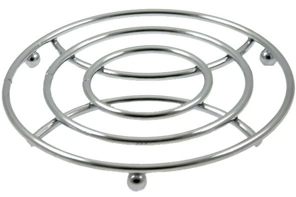 Cosy & Trendy Pannenonderzetter - Chroom - ø 18 Cm 1 Cosy & Trendy Pannenonderzetter - Chroom - ø 18 Cm