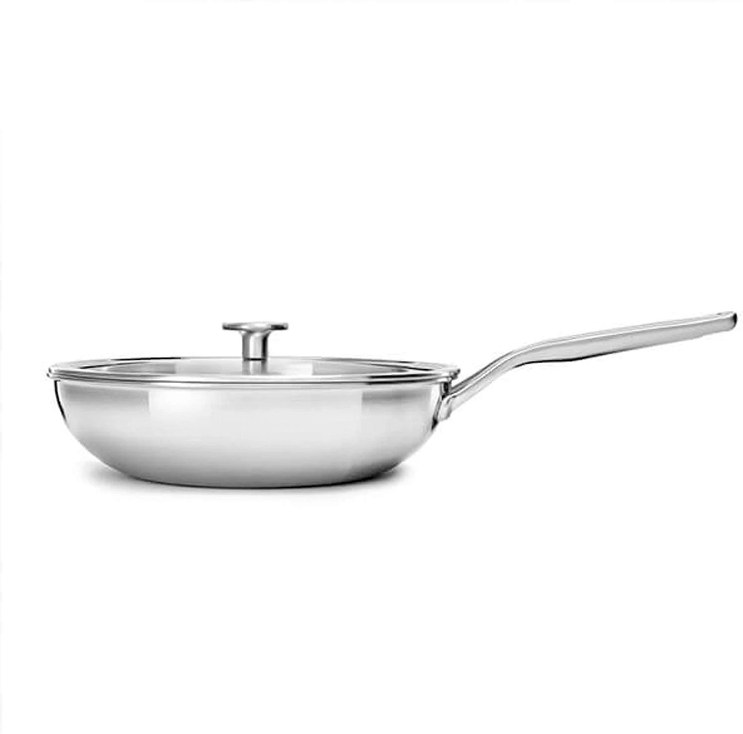 KitchenAid Wokpan - Multi-Ply RVS - ø 28 Cm / 3.6 Liter 2 KitchenAid Wokpan - Multi-Ply RVS - ø 28 Cm / 3.6 Liter - Afbeelding 2