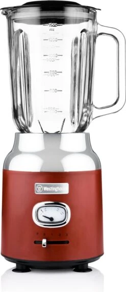 Westinghouse Retro Waterkoker + Broodrooster 2 Sleuven + Blender - Rood 12 Westinghouse Retro Waterkoker + Broodrooster 2 Sleuven + Blender - Rood -Alessi Verkoopwinkel 520x1200