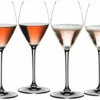 Riedel Rosé Glazen / Champagne Glazen - 4 Stuks