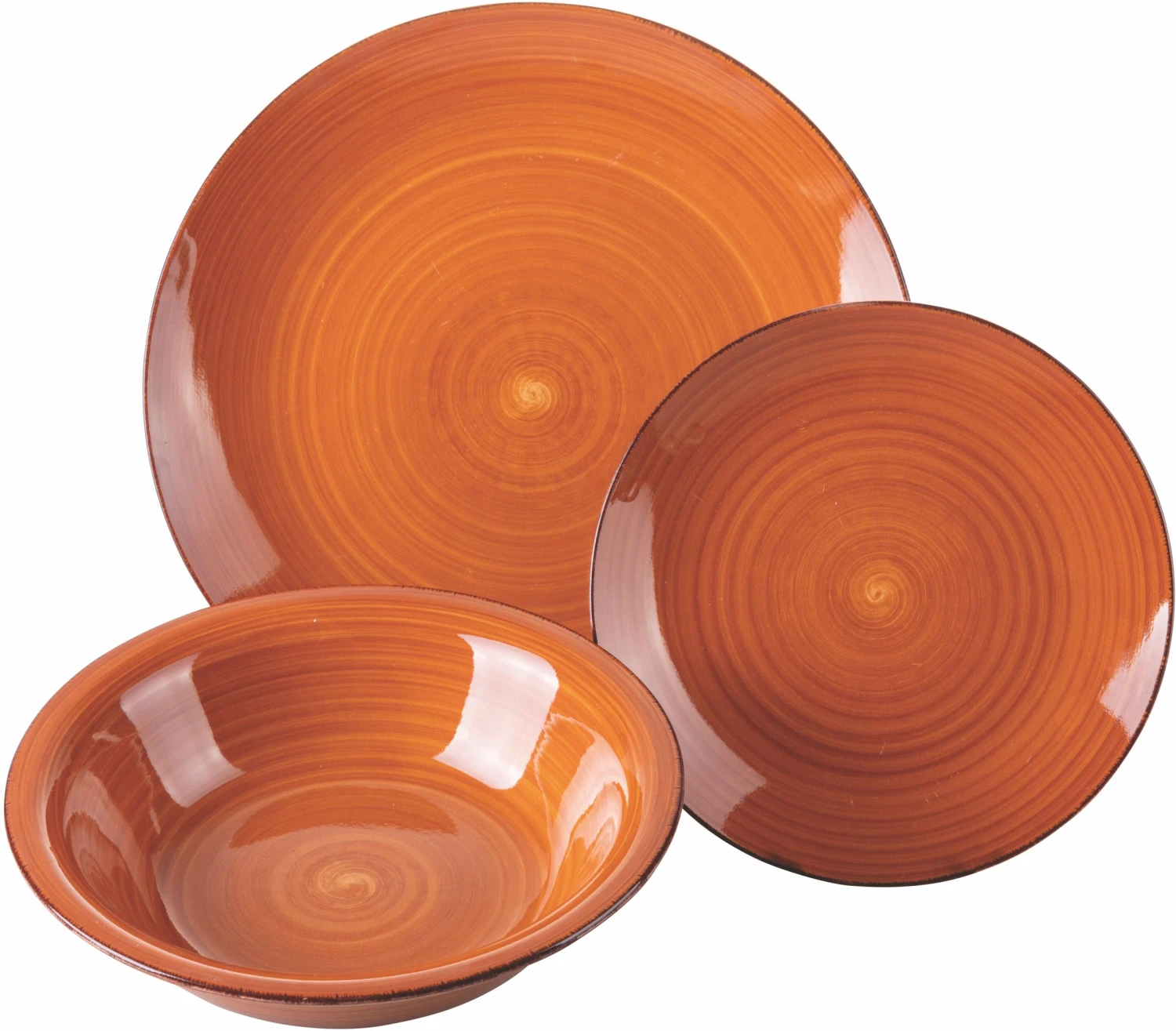 Villa D'Este Serviesset Baita - Chocolate - 12-delig / 4 Personen 4 Villa D'Este Serviesset Baita - Chocolate - 12-delig / 4 Personen - Afbeelding 4