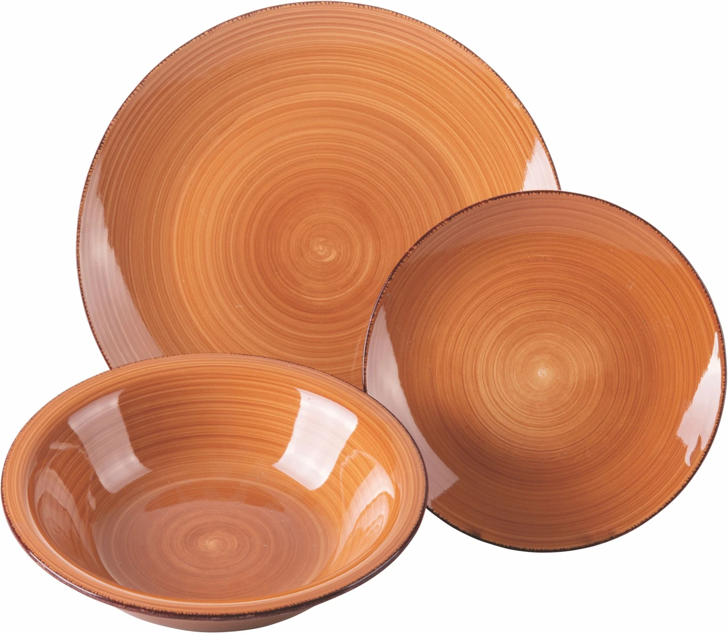 Villa D'Este Serviesset Baita - Chocolate - 12-delig / 4 Personen 2 Villa D'Este Serviesset Baita - Chocolate - 12-delig / 4 Personen - Afbeelding 2