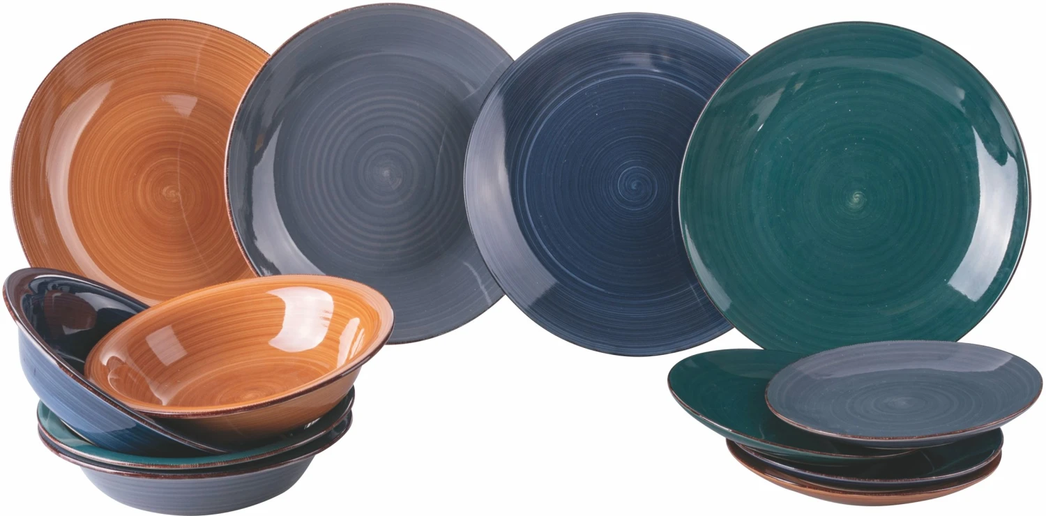 Villa D'Este Serviesset Baita - Winter - 12-delig / 4 Personen 1 Villa D'Este Serviesset Baita - Winter - 12-delig / 4 Personen