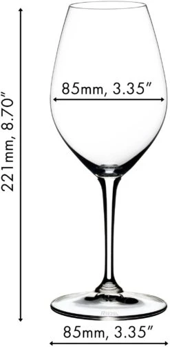 Riedel Champagne Glazen / Witte Wijnglazen Wine Friendly - 4 Stuks 6 Riedel Champagne Glazen / Witte Wijnglazen Wine Friendly - 4 Stuks -Alessi Verkoopwinkel 642200403 dimensions meuzh7Bc 1