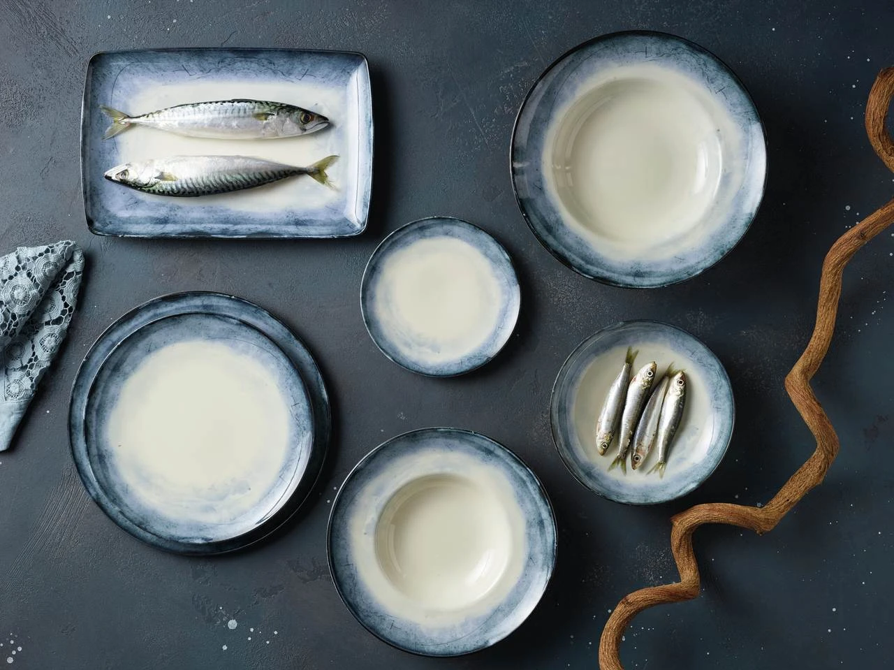 Arthur Krupp Serviesset Shade Sea - 12-delig / 4 Personen 2 Arthur Krupp Serviesset Shade Sea - 12-delig / 4 Personen - Afbeelding 2