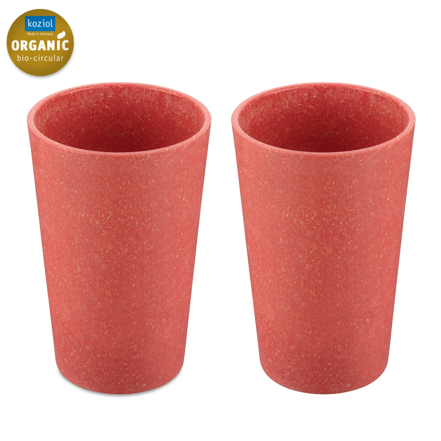 Koziol Bekers Connect Roze 350 Ml - 2 Stuks 2 Koziol Bekers Connect Roze 350 Ml - 2 Stuks - Afbeelding 2