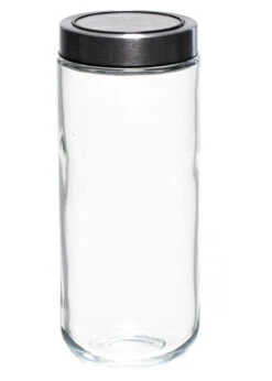 Sareva Voorraadpot - Glas / RVS Deksel - ø 8 Cm / 1 Liter 7 Sareva Voorraadpot - Glas / RVS Deksel - ø 8 Cm / 1 Liter -Alessi Verkoopwinkel 7061114577782 2