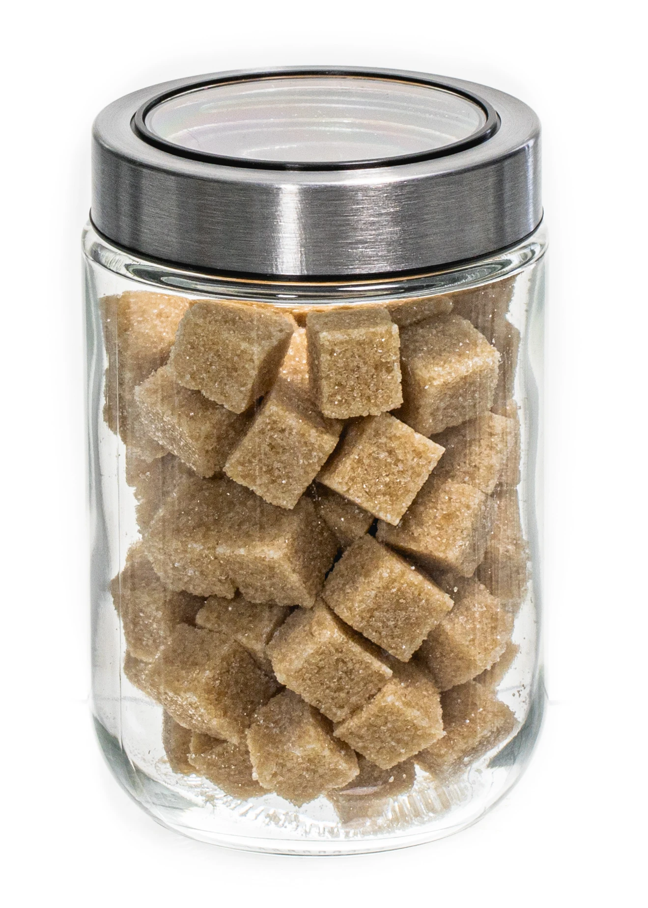 Sareva Voorraadpot - Glas / RVS Deksel - ø 9 Cm / 600 Ml 1 Sareva Voorraadpot - Glas / RVS Deksel - ø 9 Cm / 600 Ml