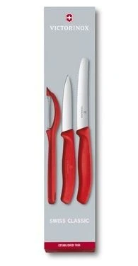 Victorinox Messenset Swiss Classic - Rood - 3-delig 5 Victorinox Messenset Swiss Classic - Rood - 3-delig - Afbeelding 5