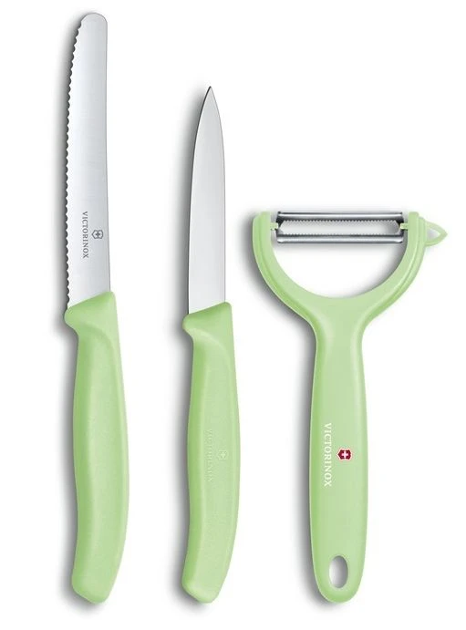 Victorinox Messenset Swiss Classic - Groen - 3-delig 1 Victorinox Messenset Swiss Classic - Groen - 3-delig