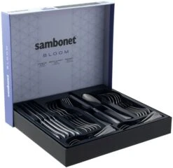 Sambonet Bestekset Bloom - Antique RVS - Monoblock - 24 Delig / 6 Personen 6 Sambonet Bestekset Bloom - Antique RVS - Monoblock - 24 Delig / 6 Personen -Alessi Verkoopwinkel 8014808499012 3