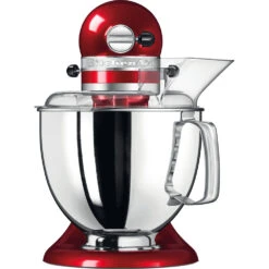 KitchenAid Keukenmachine Artisan - Kantelbare Kop - Appelrood - 4.8 Liter - 5KSM175PSEAC 7 KitchenAid Keukenmachine Artisan - Kantelbare Kop - Appelrood - 4.8 Liter - 5KSM175PSEAC -Alessi Verkoopwinkel 8597015012305B15D 1
